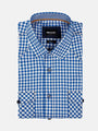 Hugo Tailored Fit Royal Blue Shirt 6XL