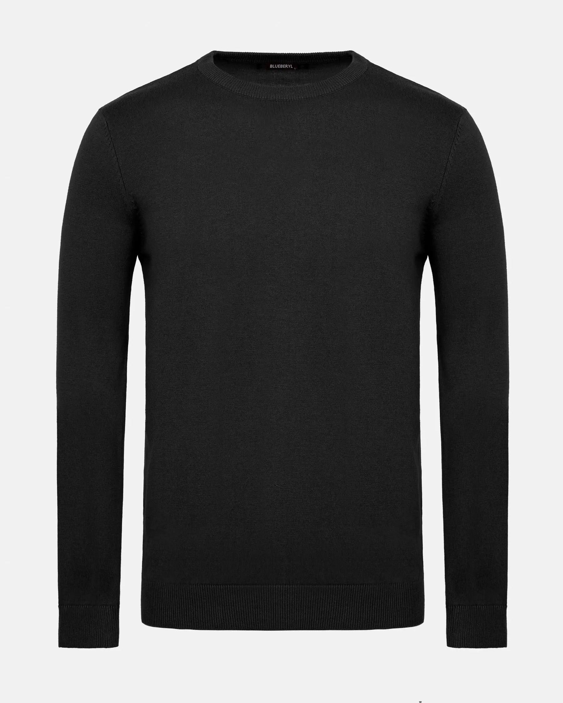 Larry Black Pullover 6XL