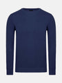 Larry Navy Cotton Pullover 6XL