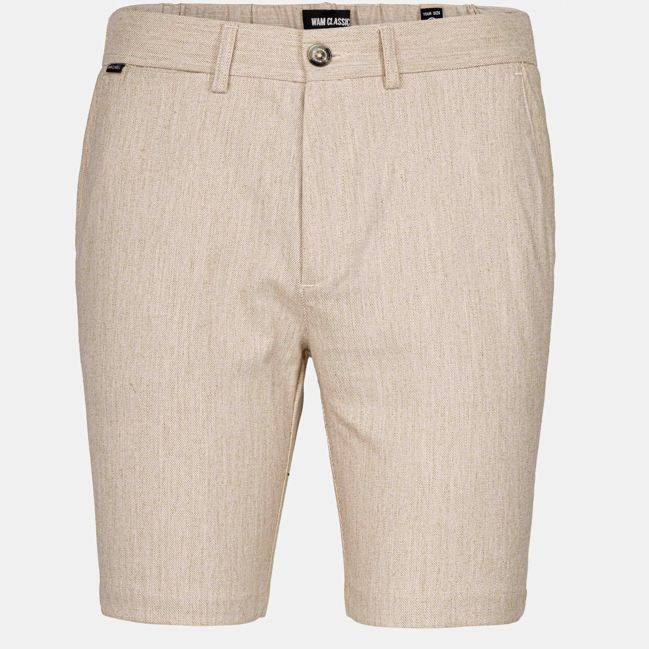 The Rowan Beige Shorts WAM DENIM