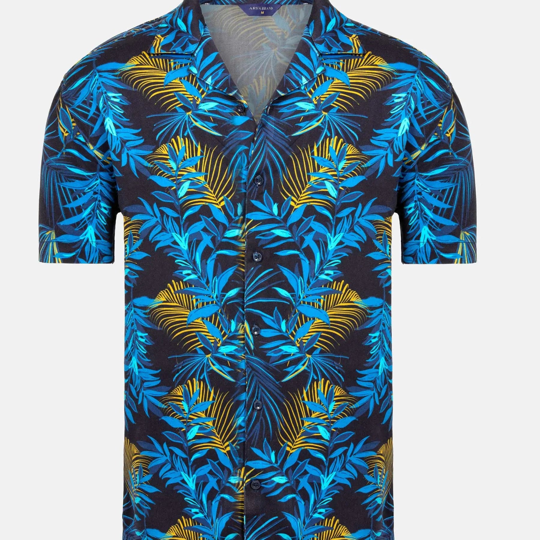 Blois Floral Dark Navy Shirt 6XL