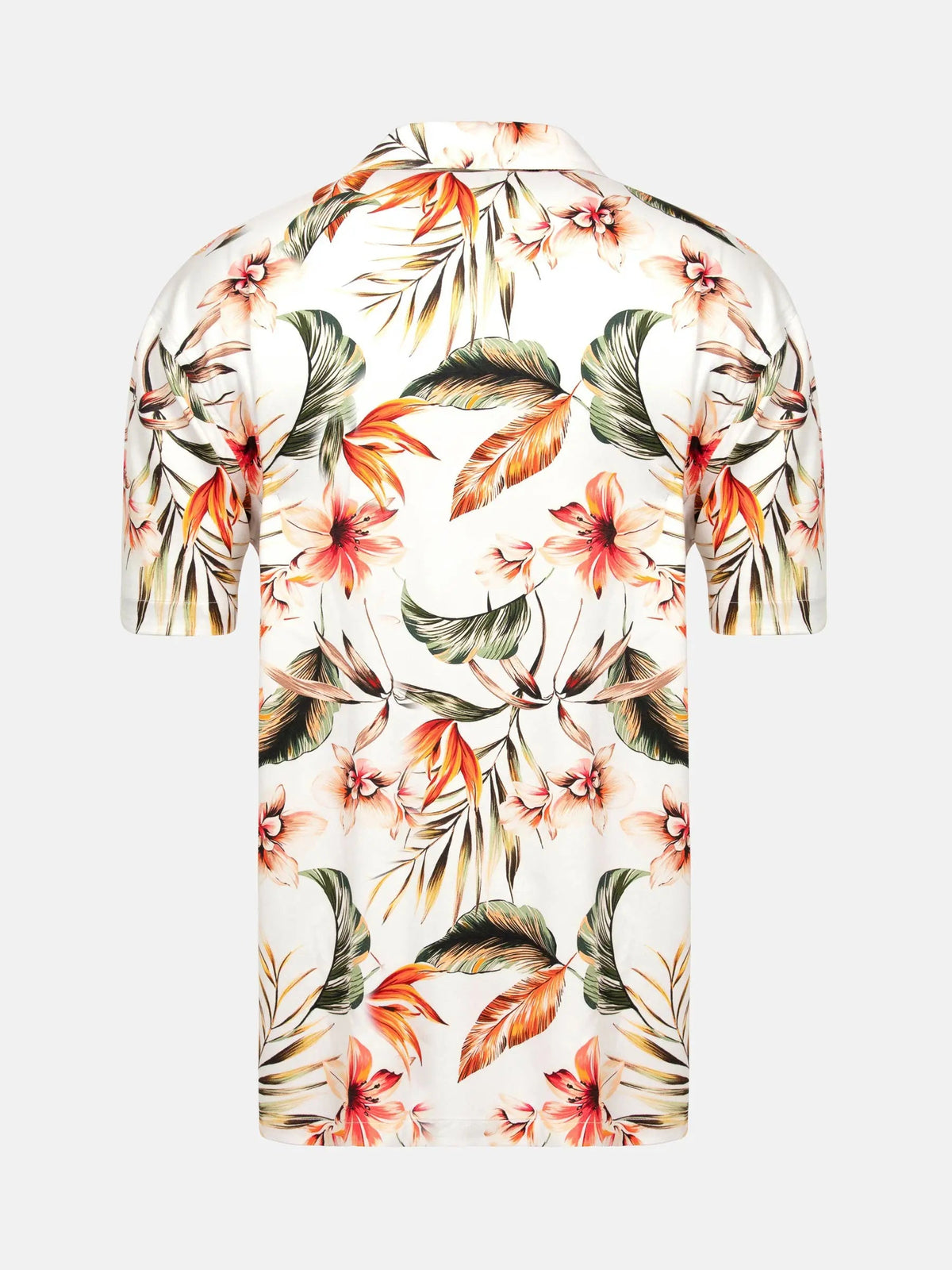 Mason Floral White Shirt 6XL