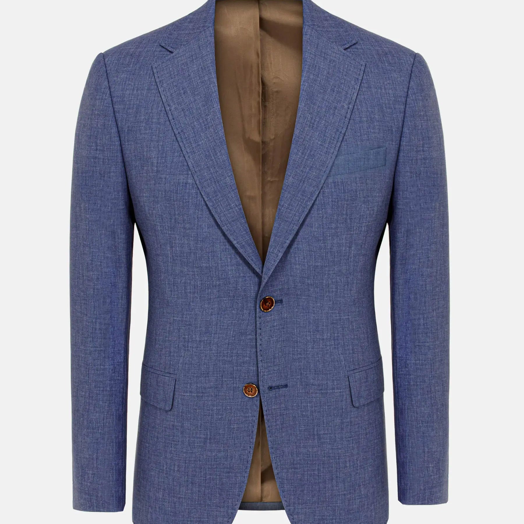 Ilario Single Breast Blue Blazer 58
