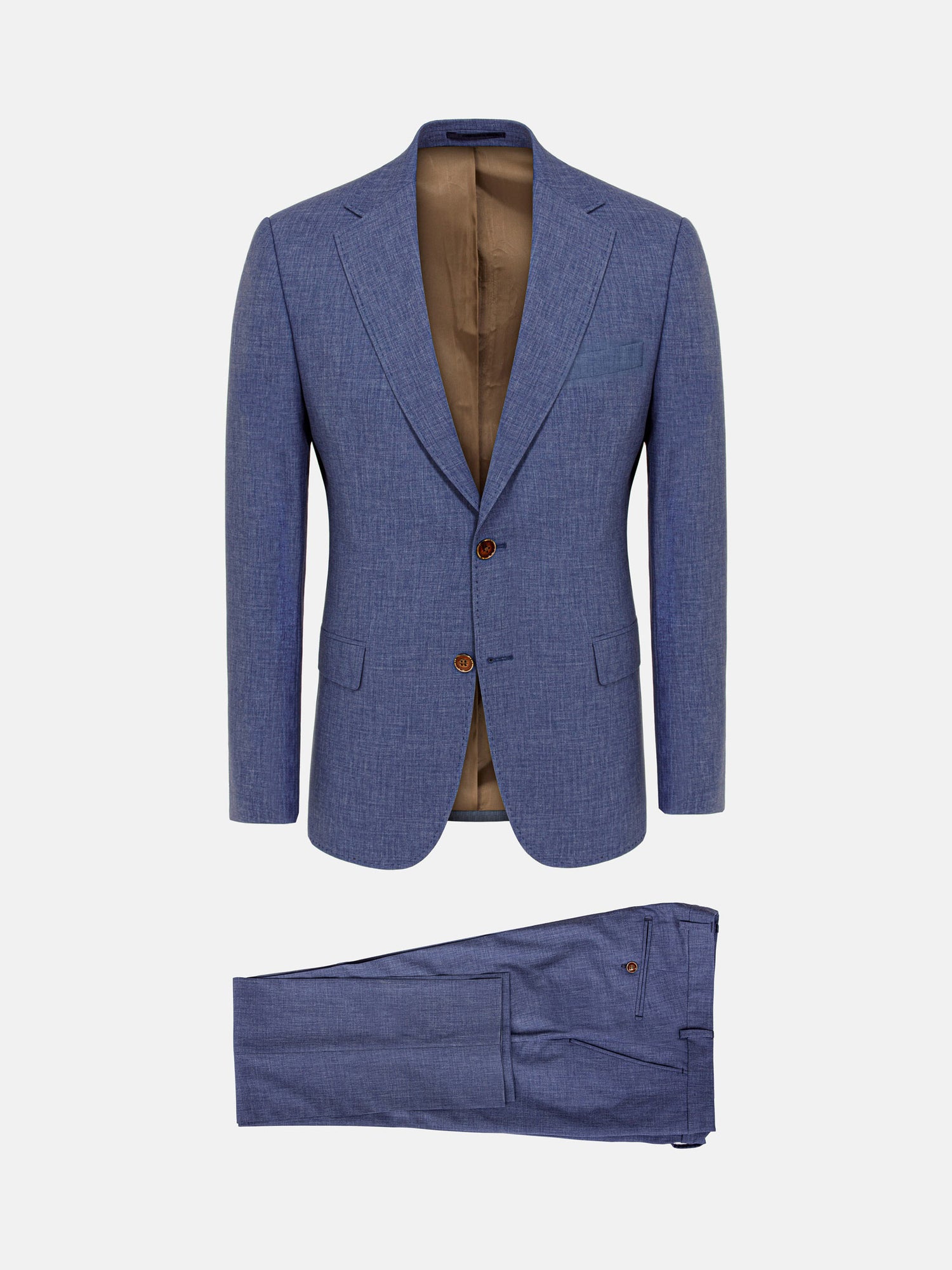 Ilario Single Breast Blue Blazer 58