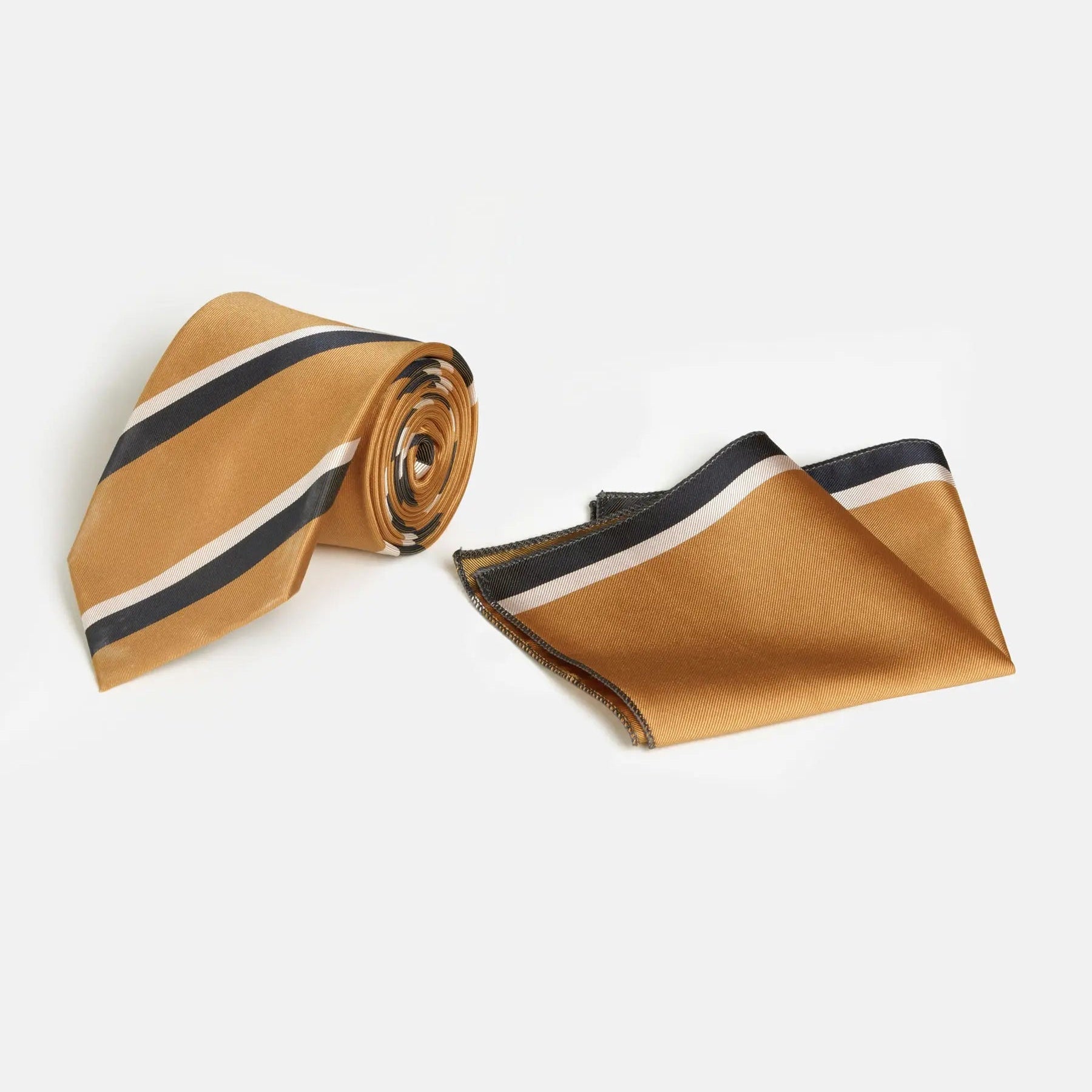 William Powell Black Orange  Tie One Size