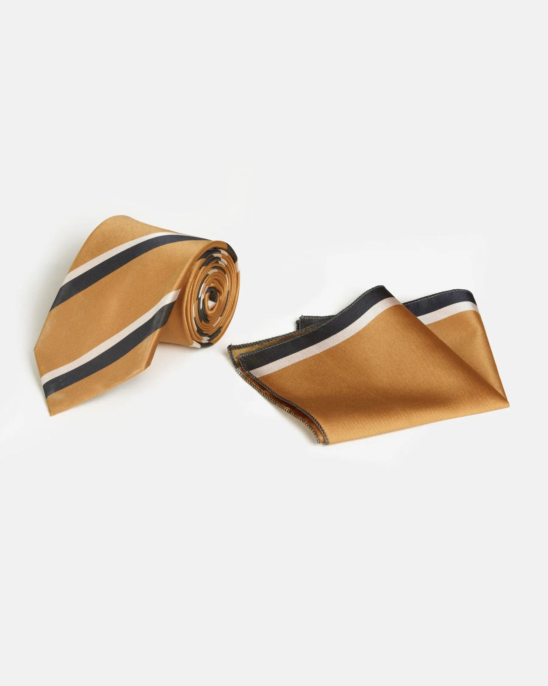 William Powell Black Orange  Tie One Size