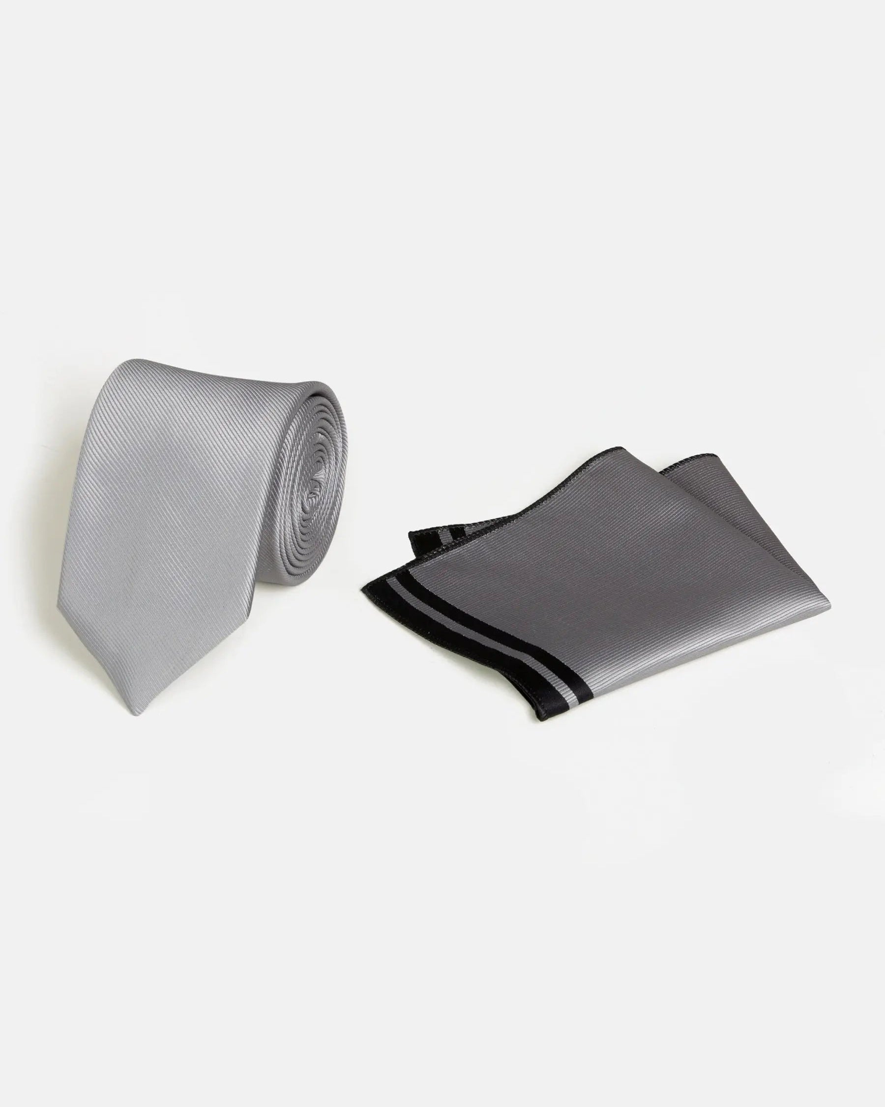 William Powell Light Grey Tie One Size