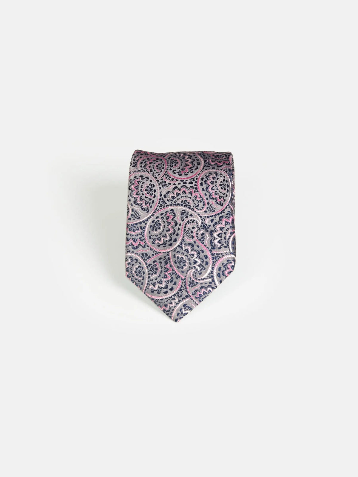 Pierce Navy Pink Tie One Size