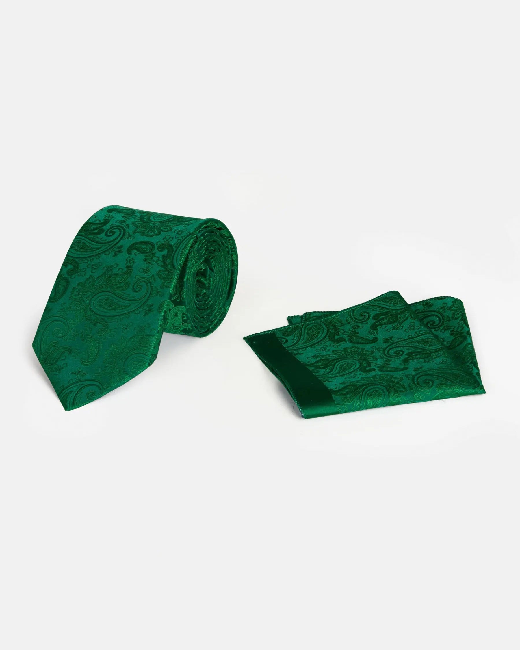 Pierce Dark Green Tie One Size