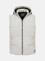 The Finlay Light Grey Body Warmer Wam Denim