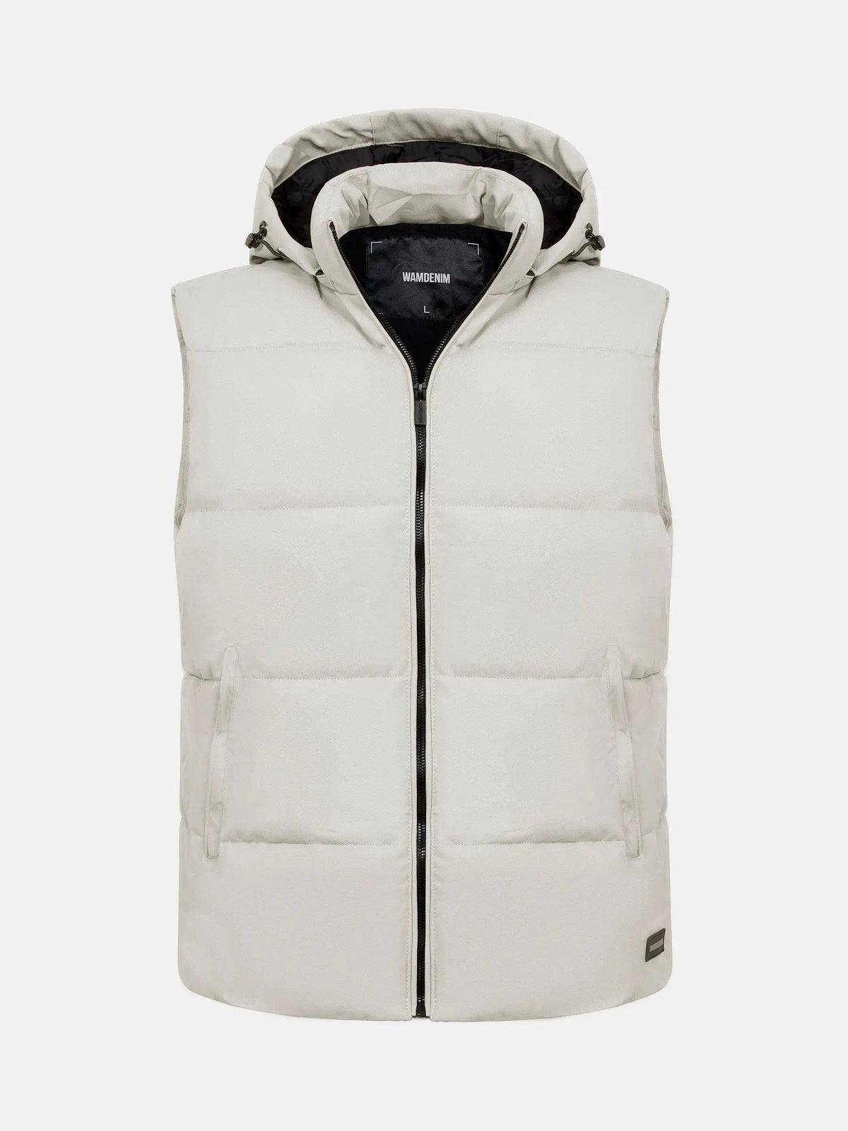 The Finlay Light Grey Body Warmer Wam Denim
