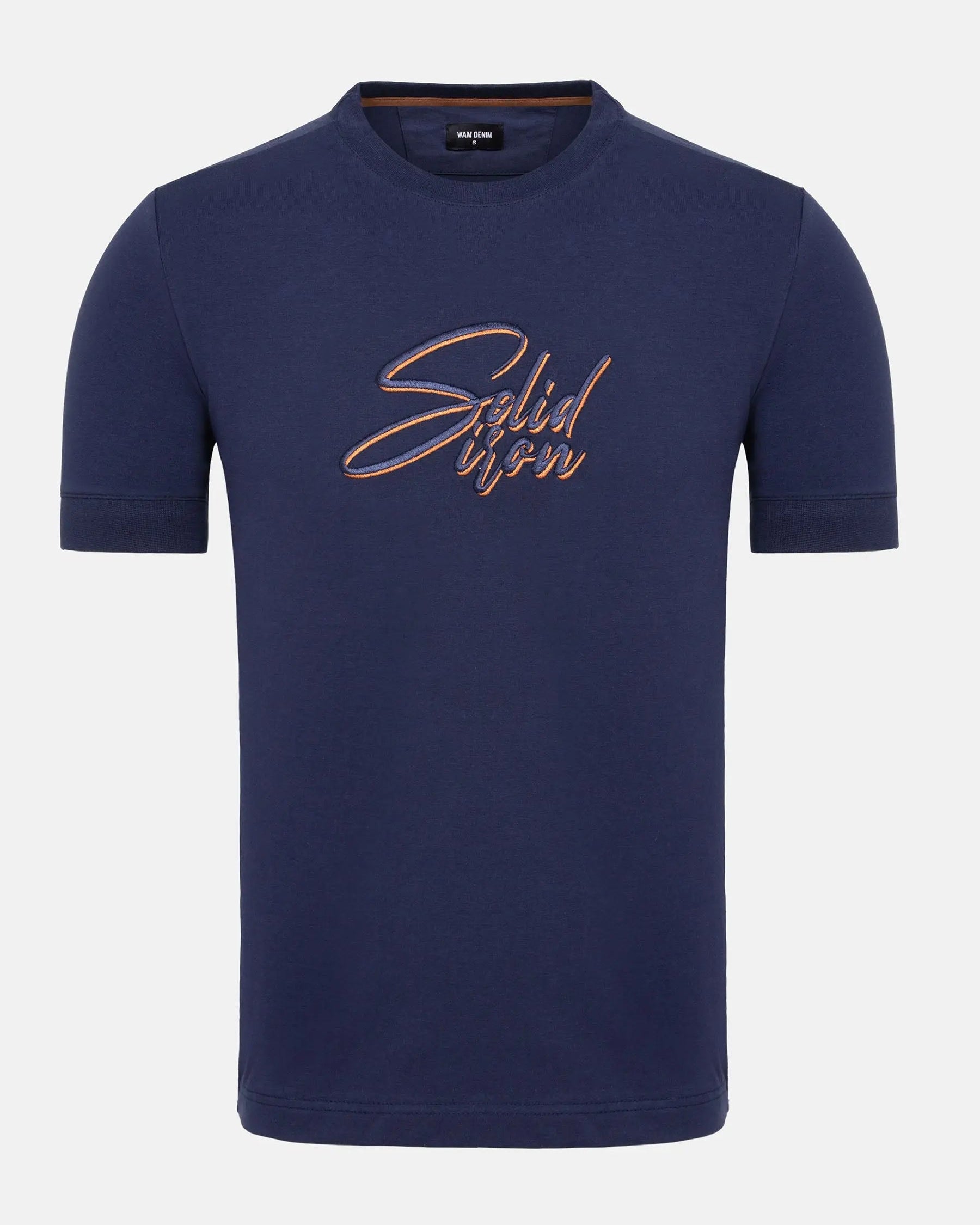 The Devon Navy Tshirt Wam Denim