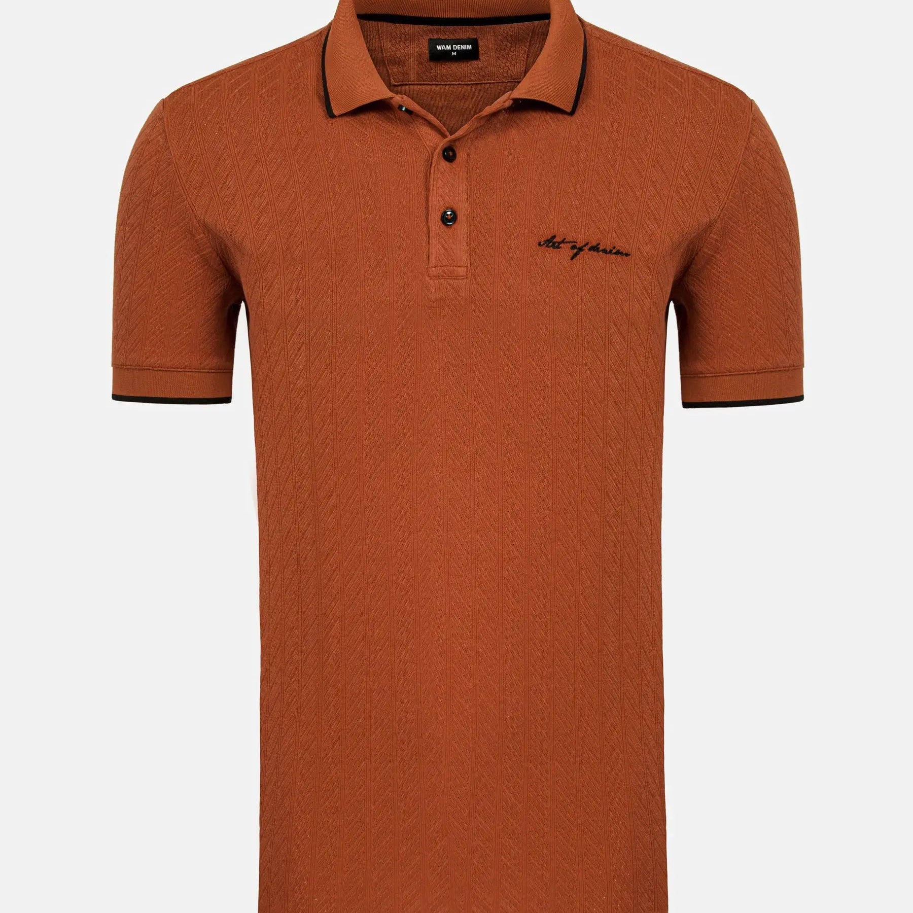 Violet Dark Orange Polo 6XL