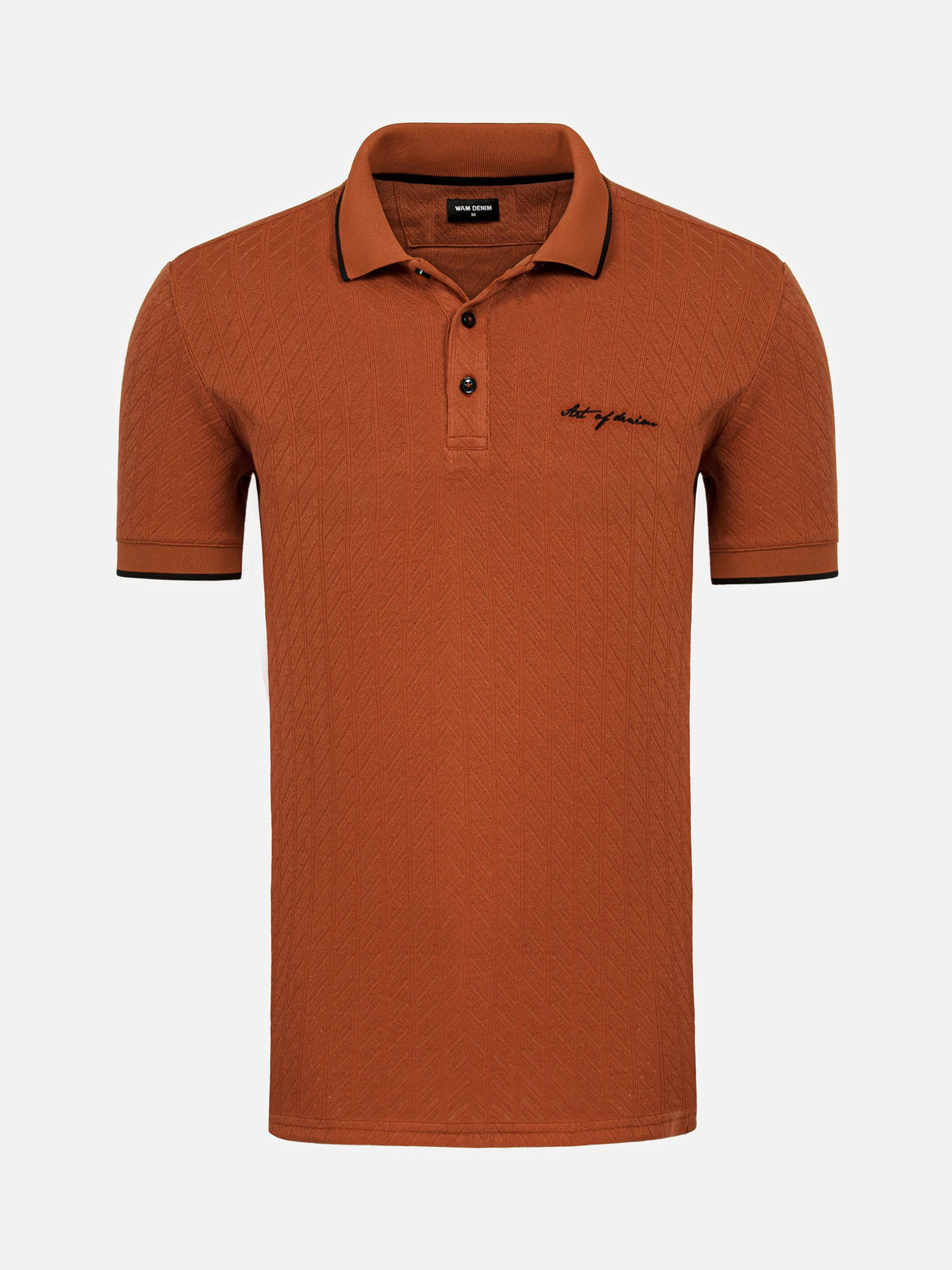 Violet Dark Orange Polo 6XL