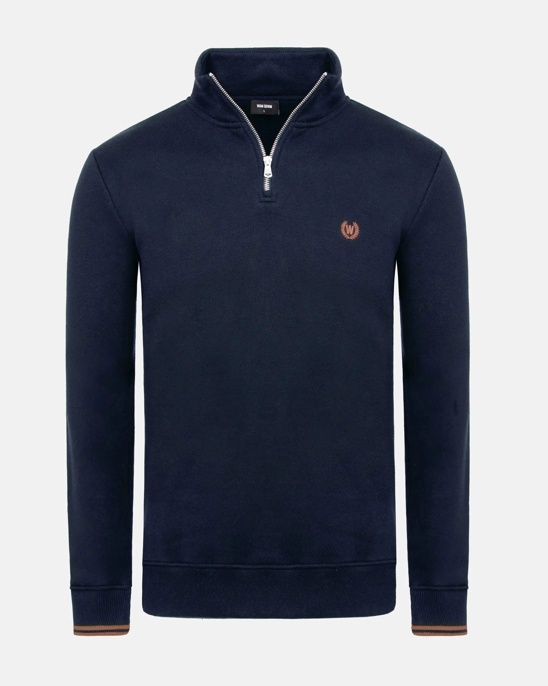Santos Navy High Neck Sweater 6XL