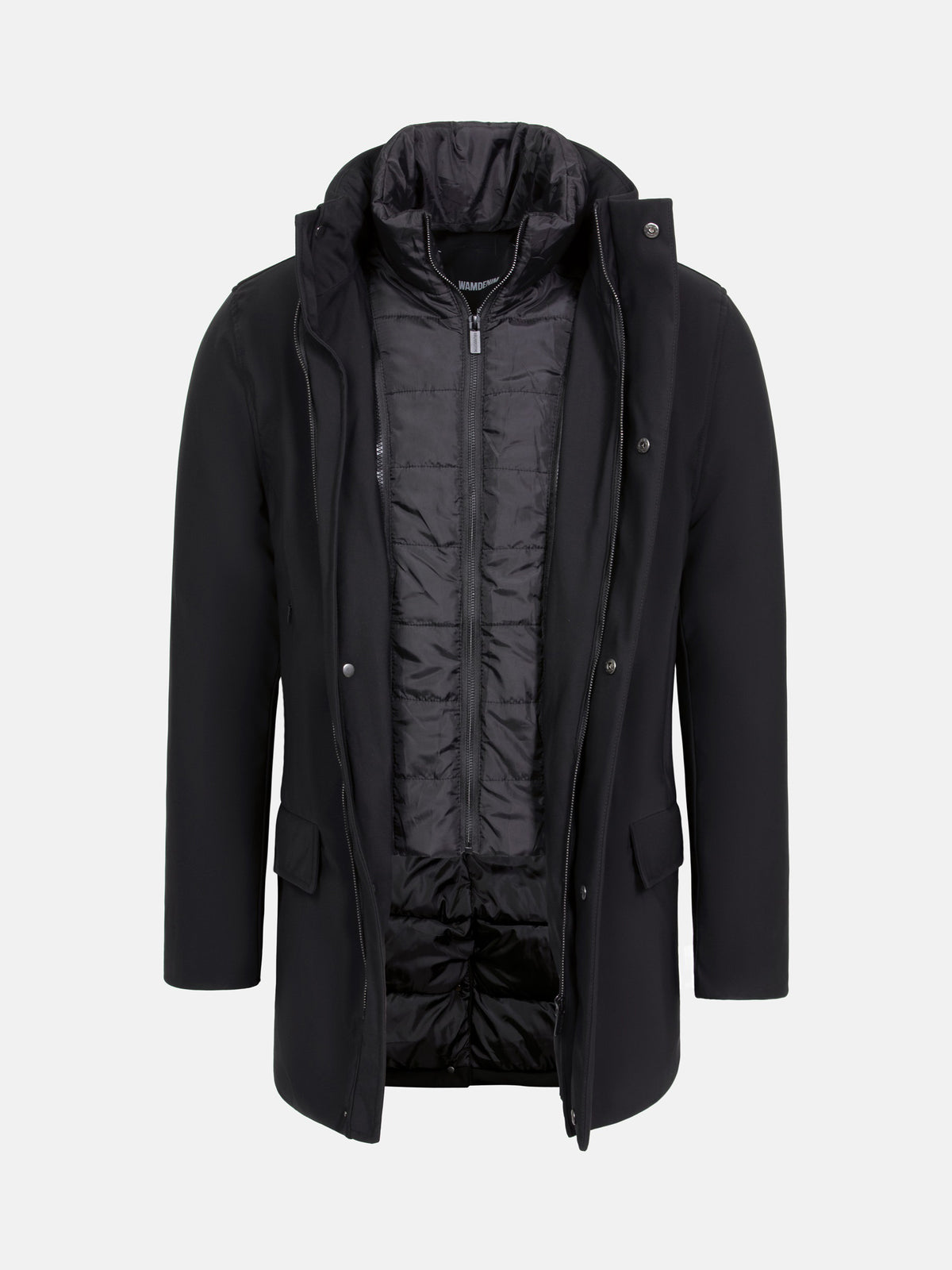 Kylen Black Winter jket 6XL