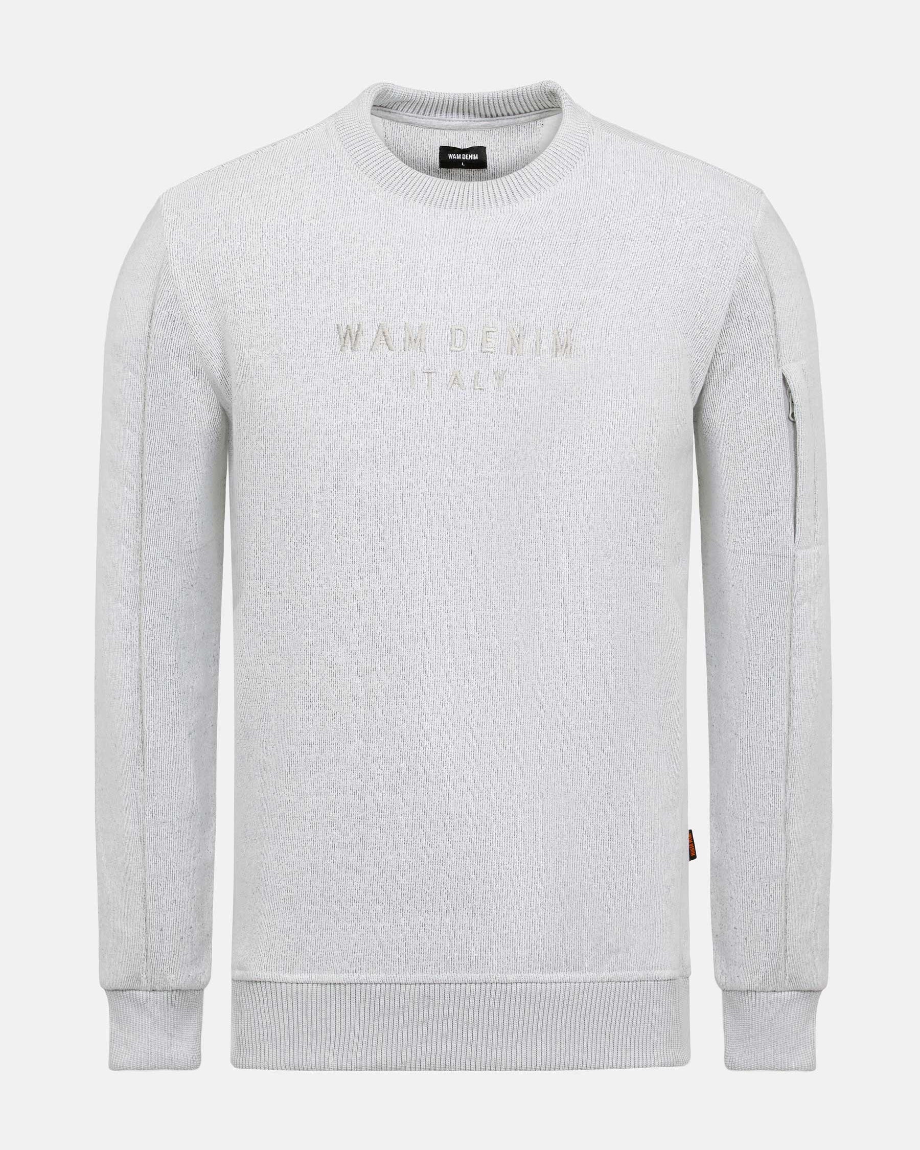 Dane Crew Neck Light Grey Sweater 6XL