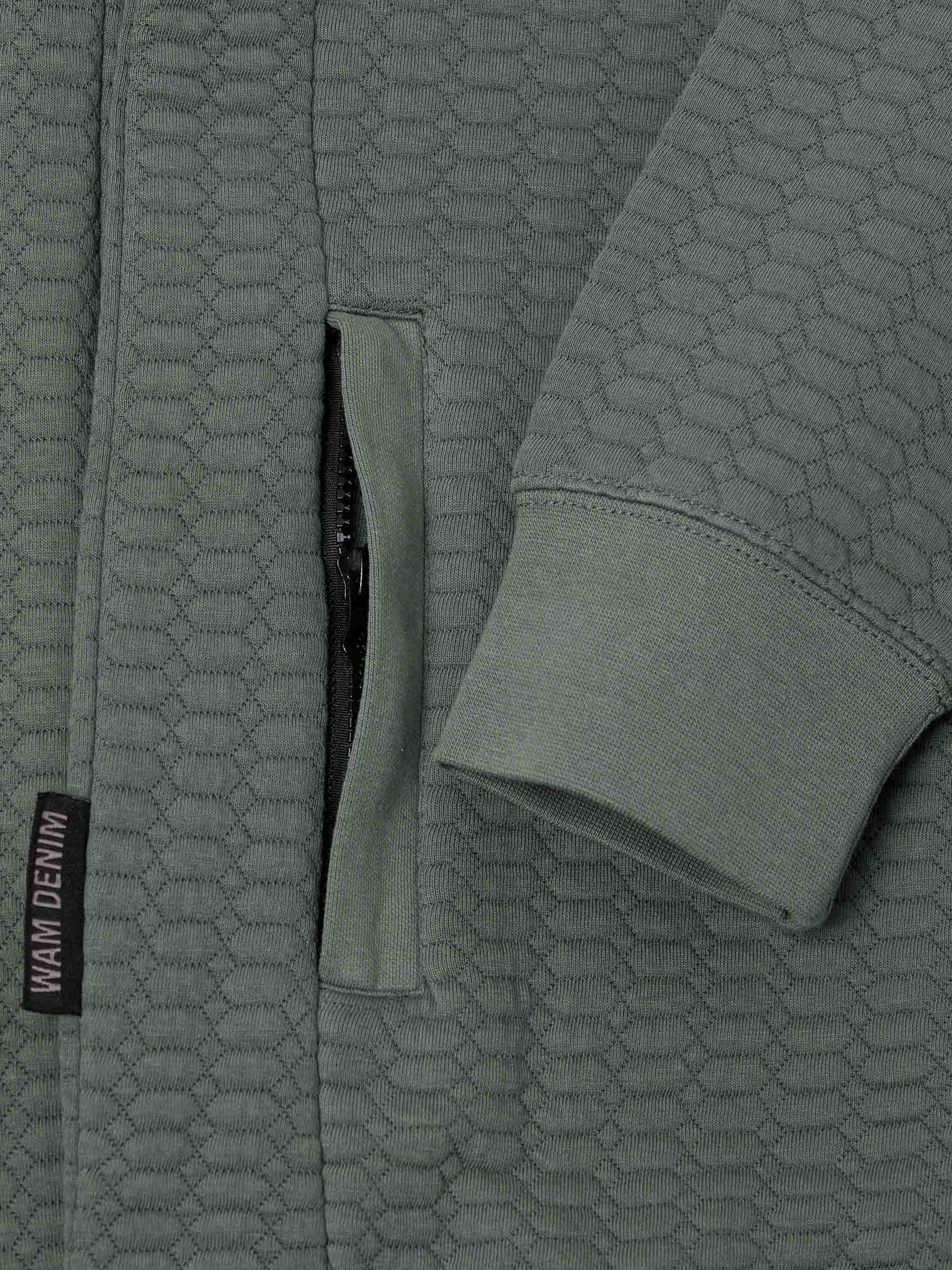 The Axl Green Vest Wam Denim