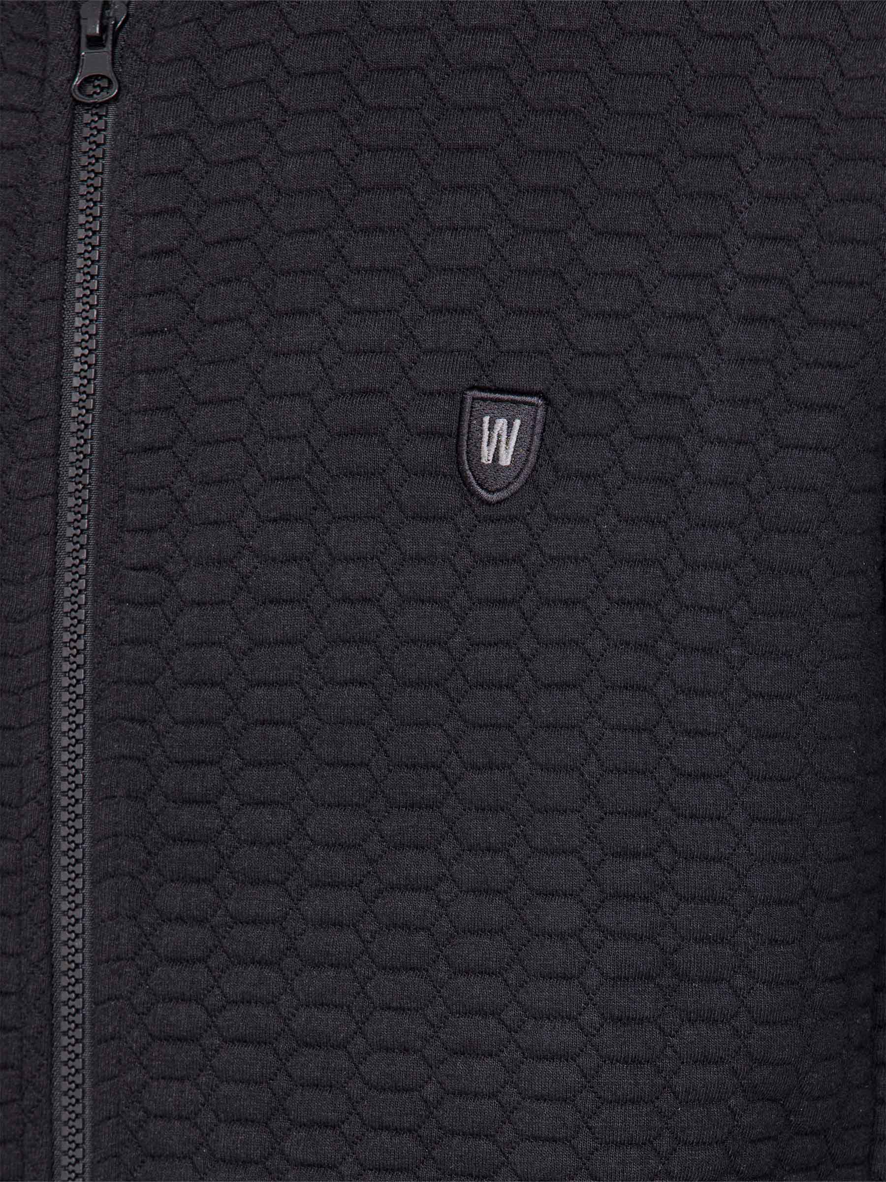 The Axl Black Vest Wam Denim