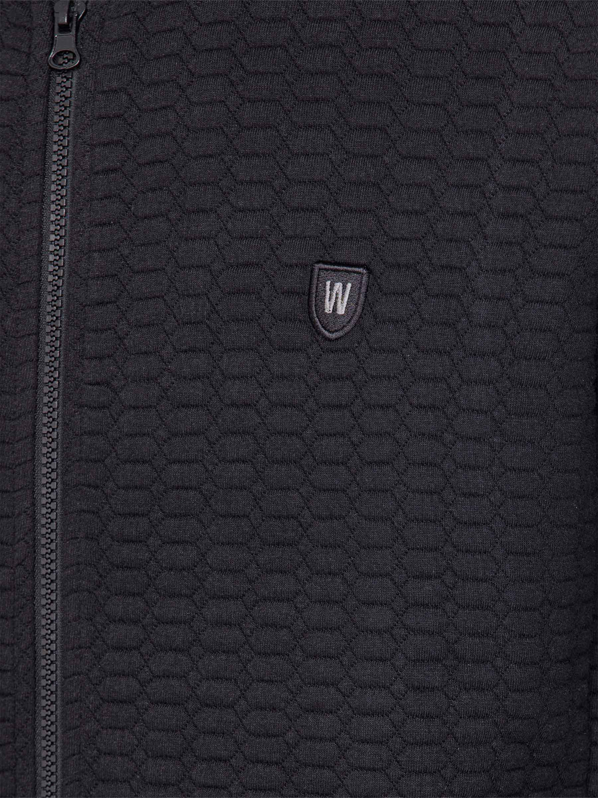 The Axl Black Vest Wam Denim