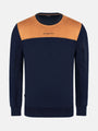 Emory Slim Fit Navy Sweater 6XL