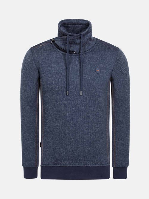 The Cain Navy Sweater
