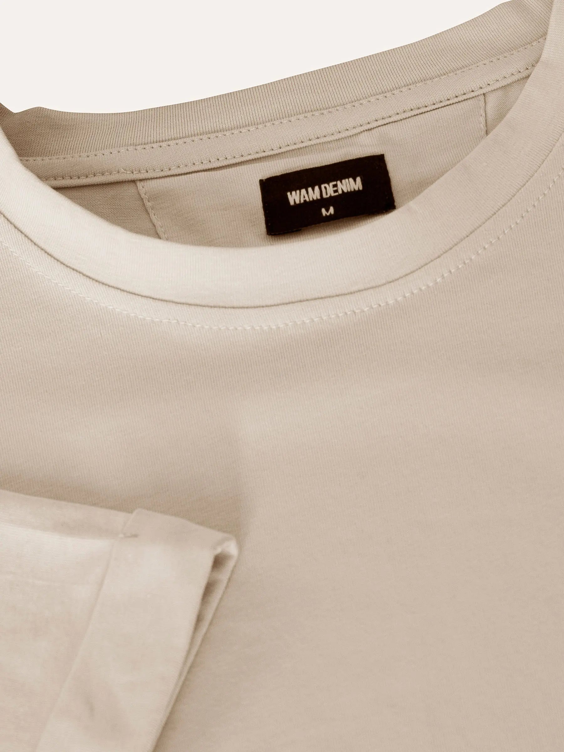 The Emory Light Beige Tshirt Wam Denim