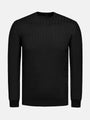 Ruth Crew Neck Black Pullover 6XL