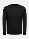 Ruth Crew Neck Black Pullover 6XL