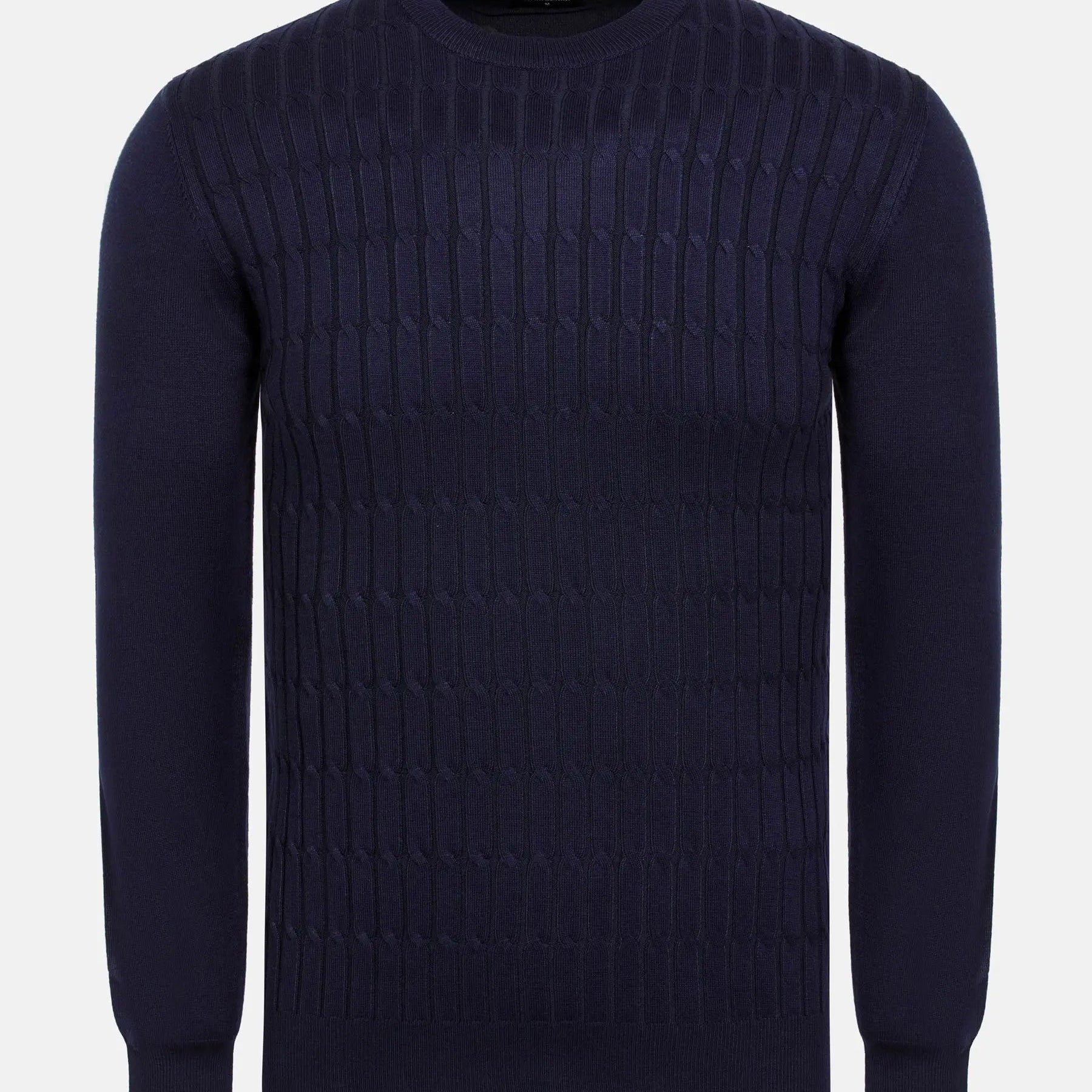 Ruth Crew Neck Navy Pullover 6XL