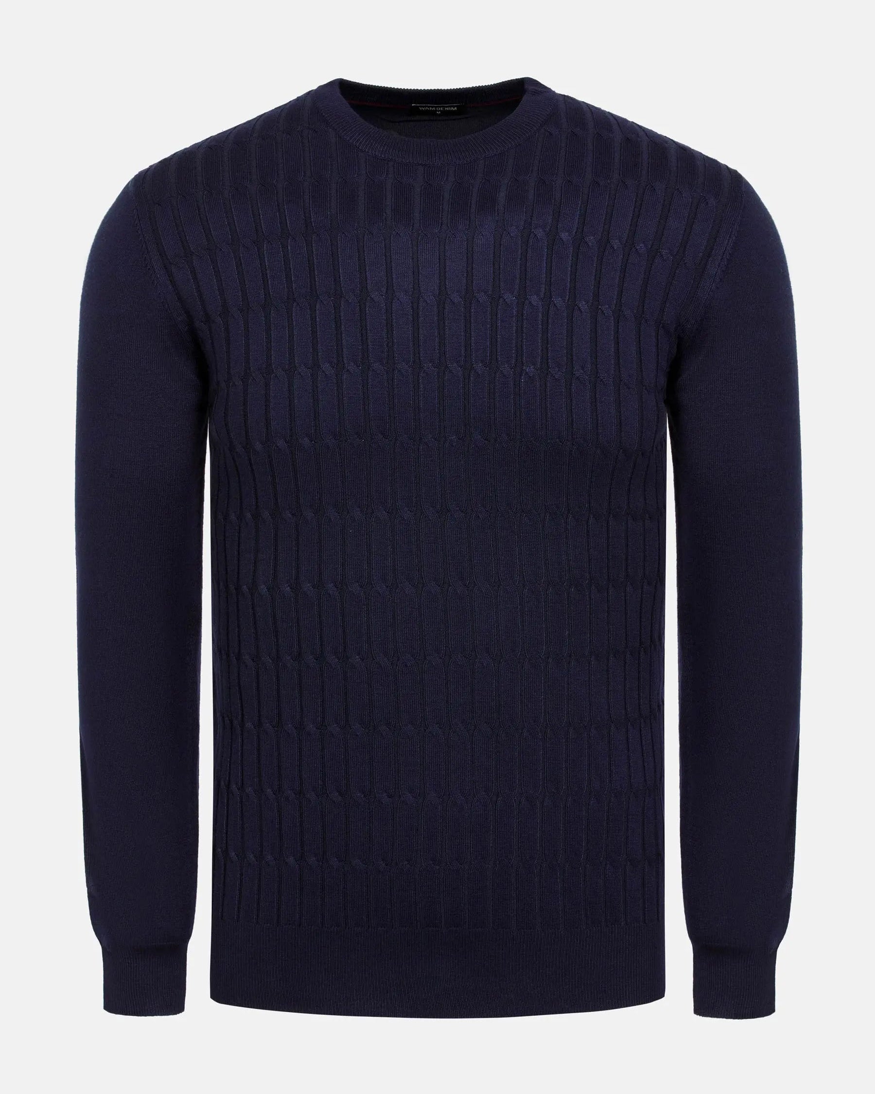 Ruth Crew Neck Navy Pullover 6XL