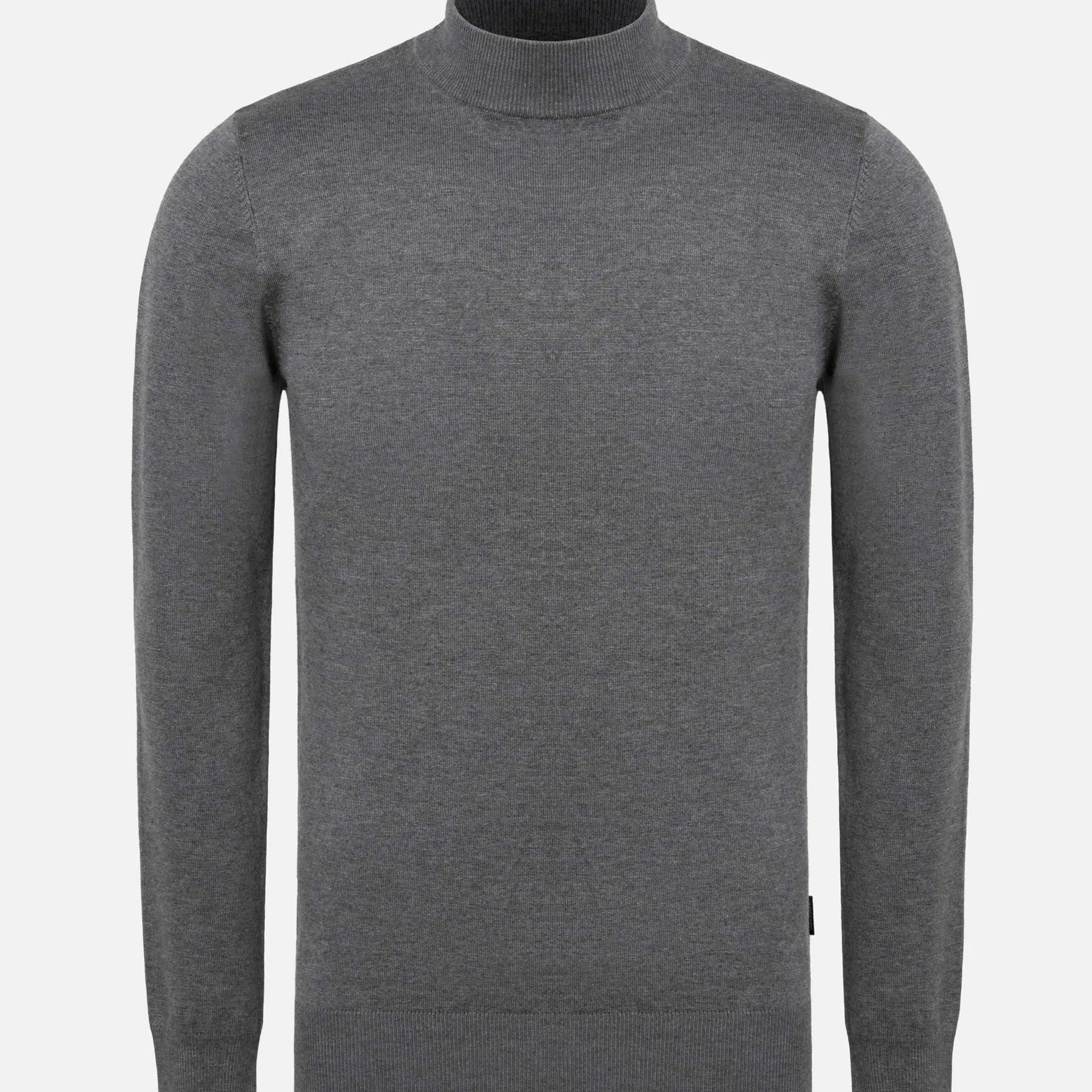 Saintes High Neck Grey Pullover 6XL