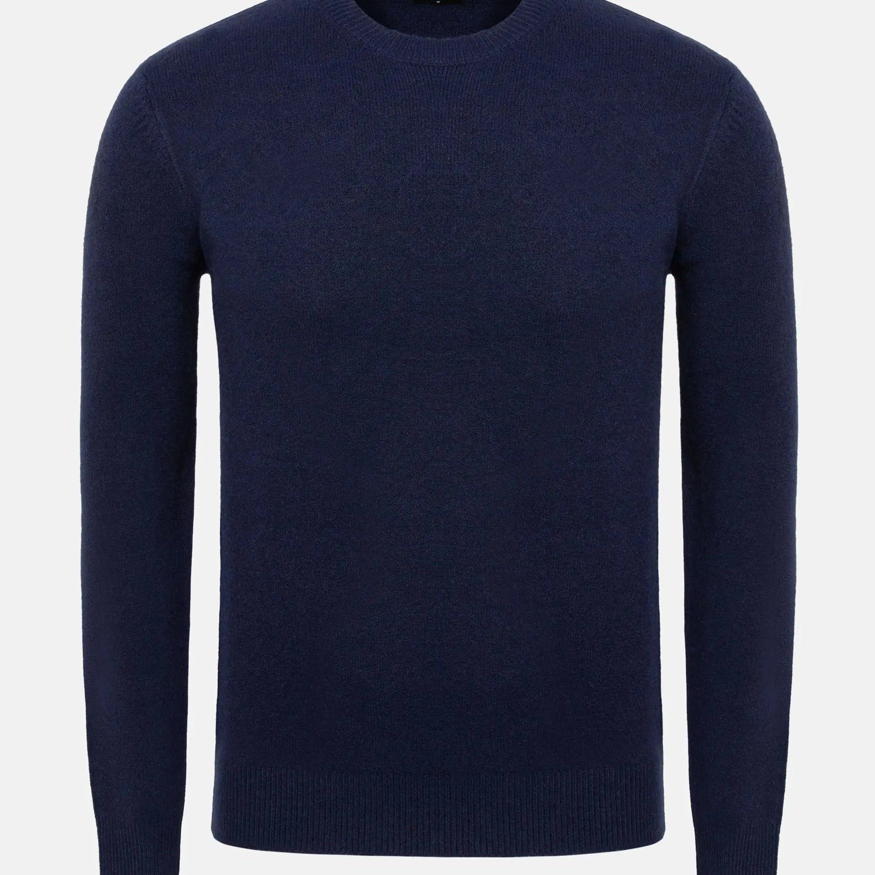Cassian Crew Neck Navy Sweater 6XL