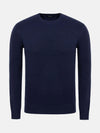 Cassian Crew Neck Navy Sweater 6XL