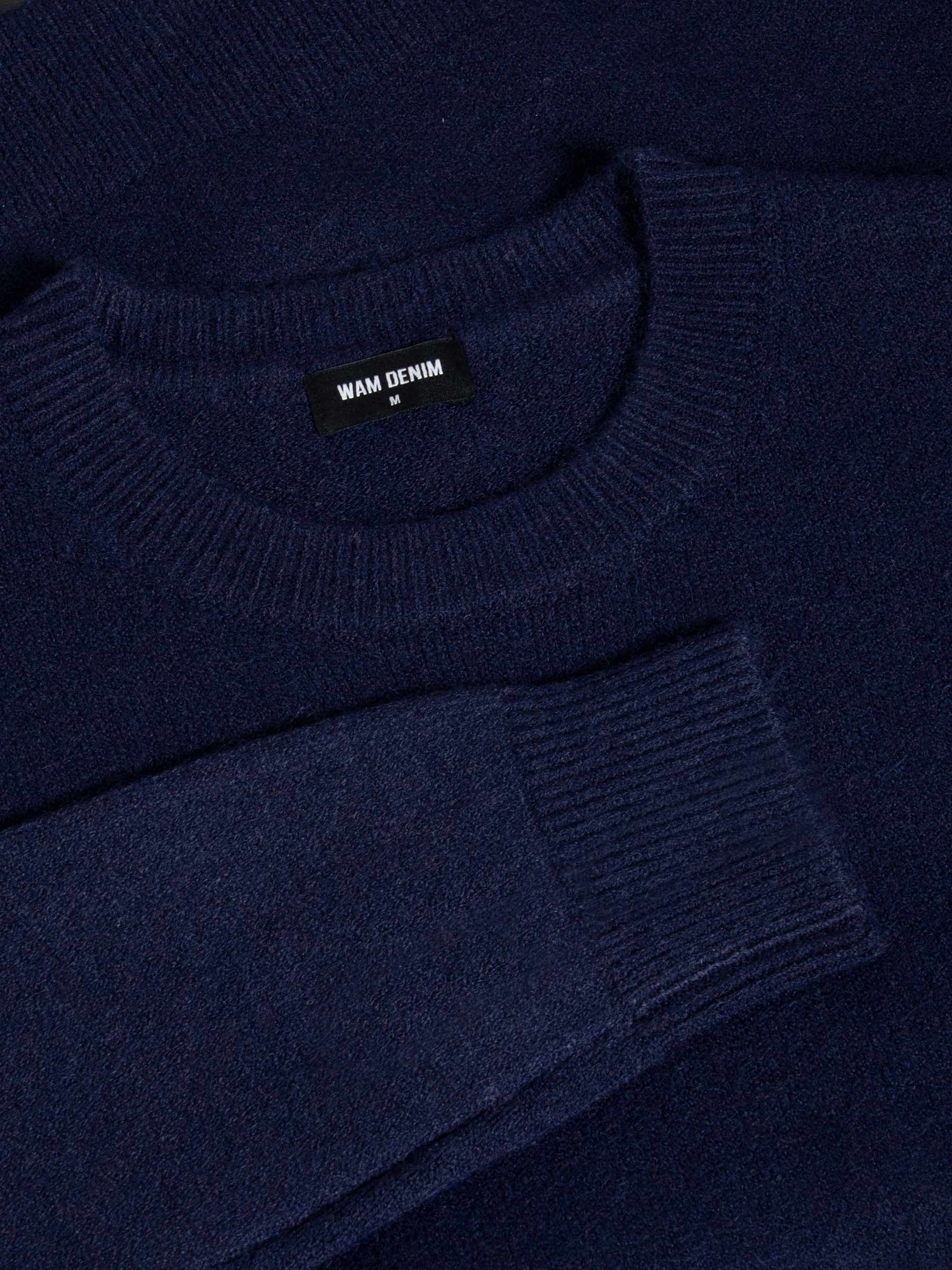 Cassian Crew Neck Navy Sweater 6XL