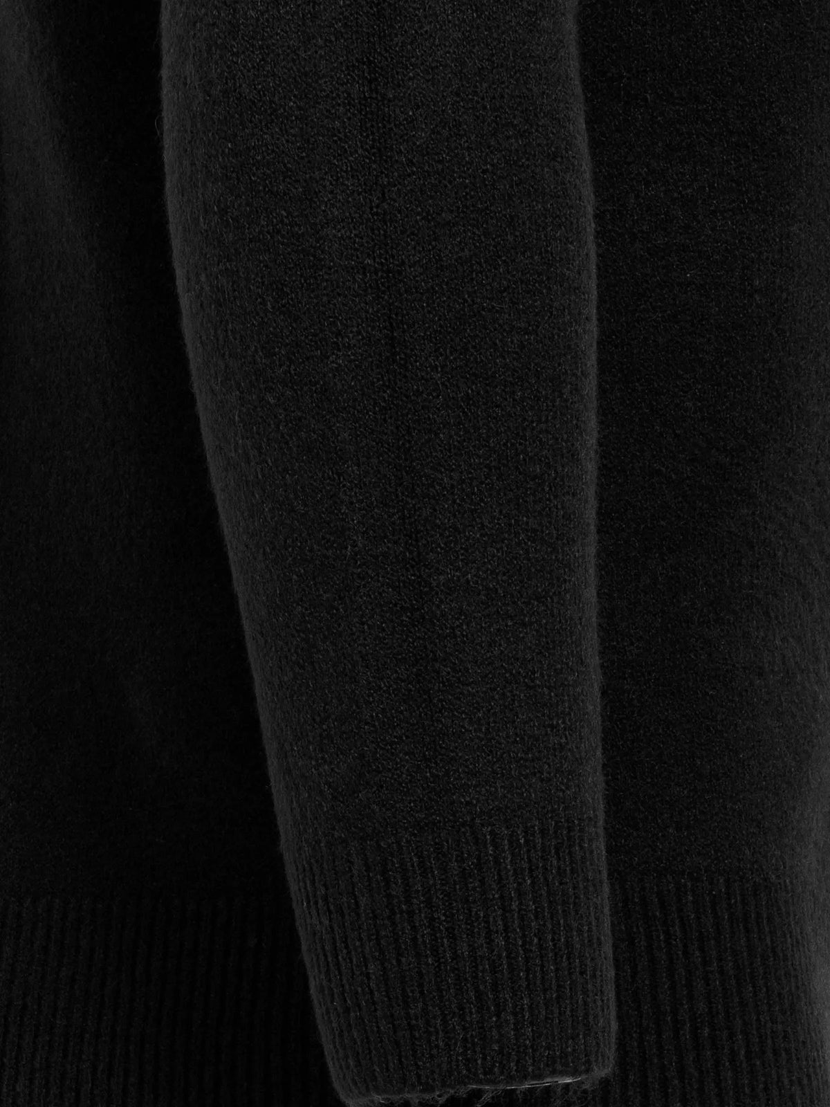Cassian Crew Neck Black Sweater 6XL