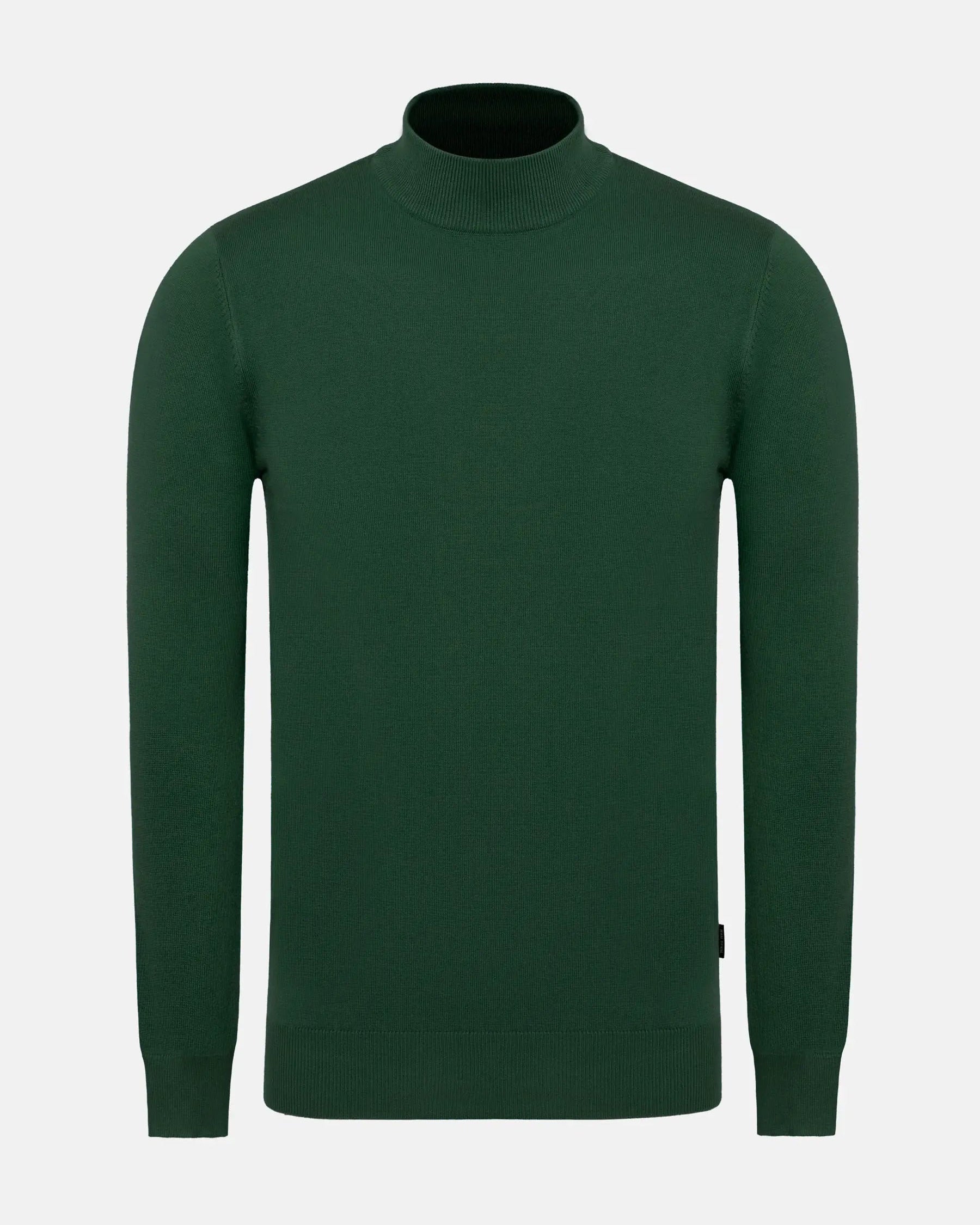 Saintes High Neck Green Pullover 6XL