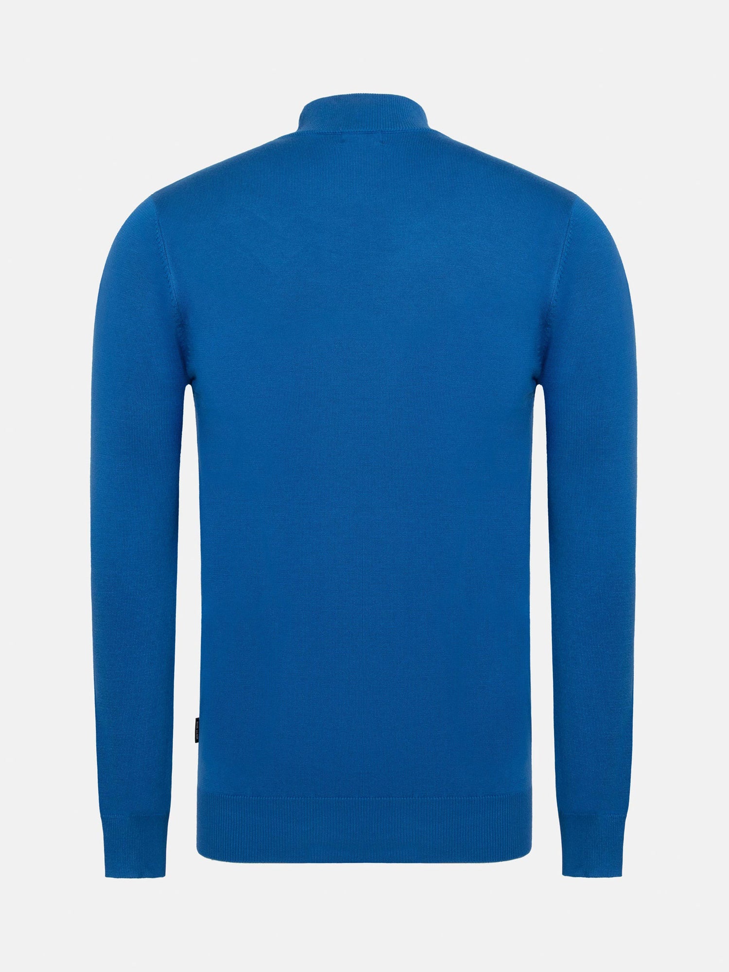 Saintes High Neck Royal Blue Pullover 6XL