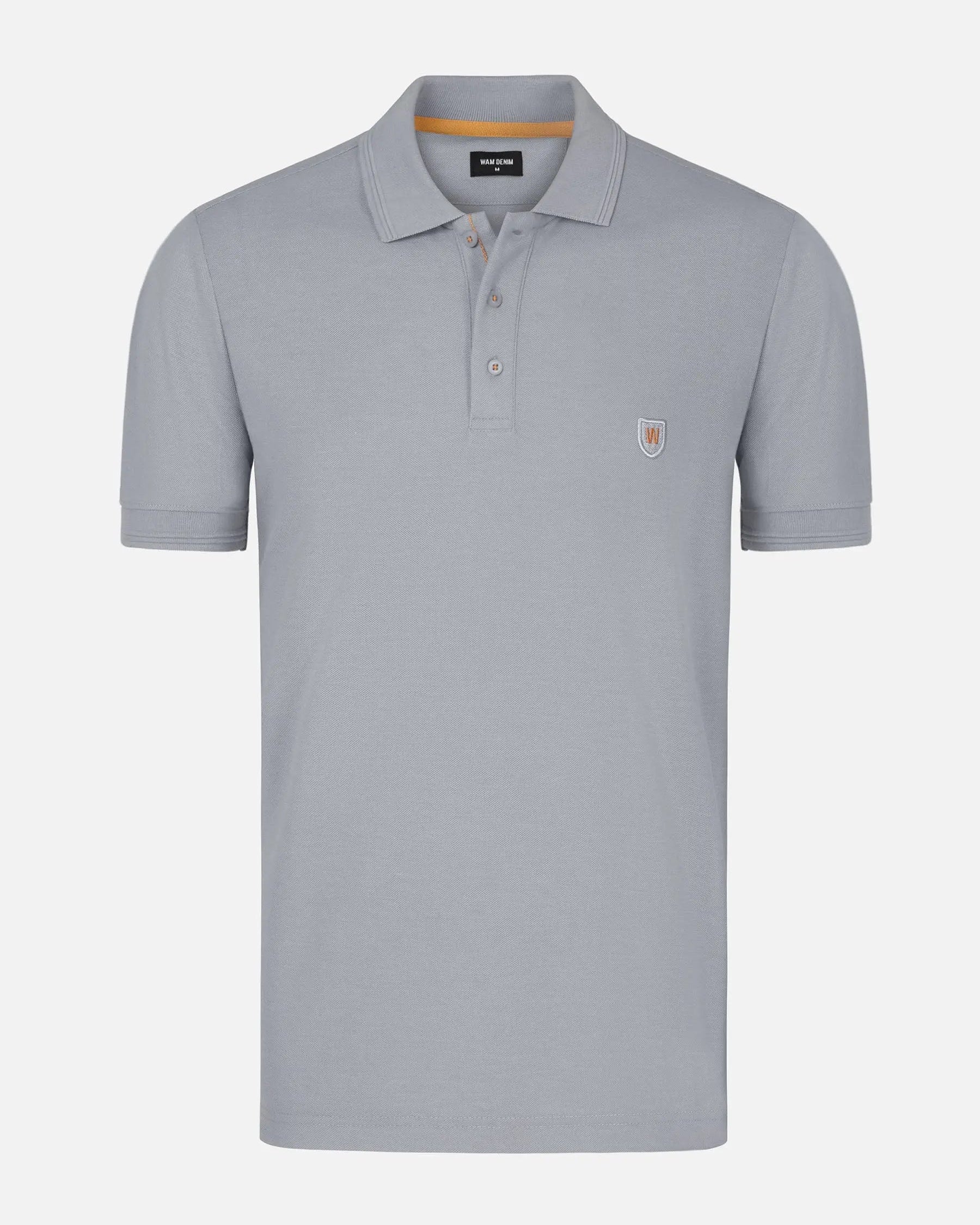 The Ameer Light Grey Polo Wam Denim