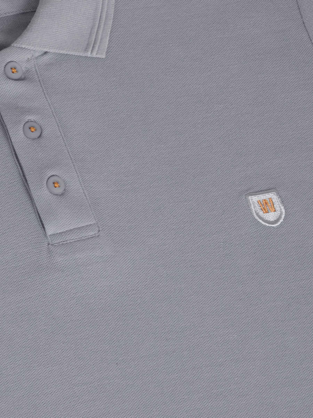 The Ameer Light Grey Polo Wam Denim