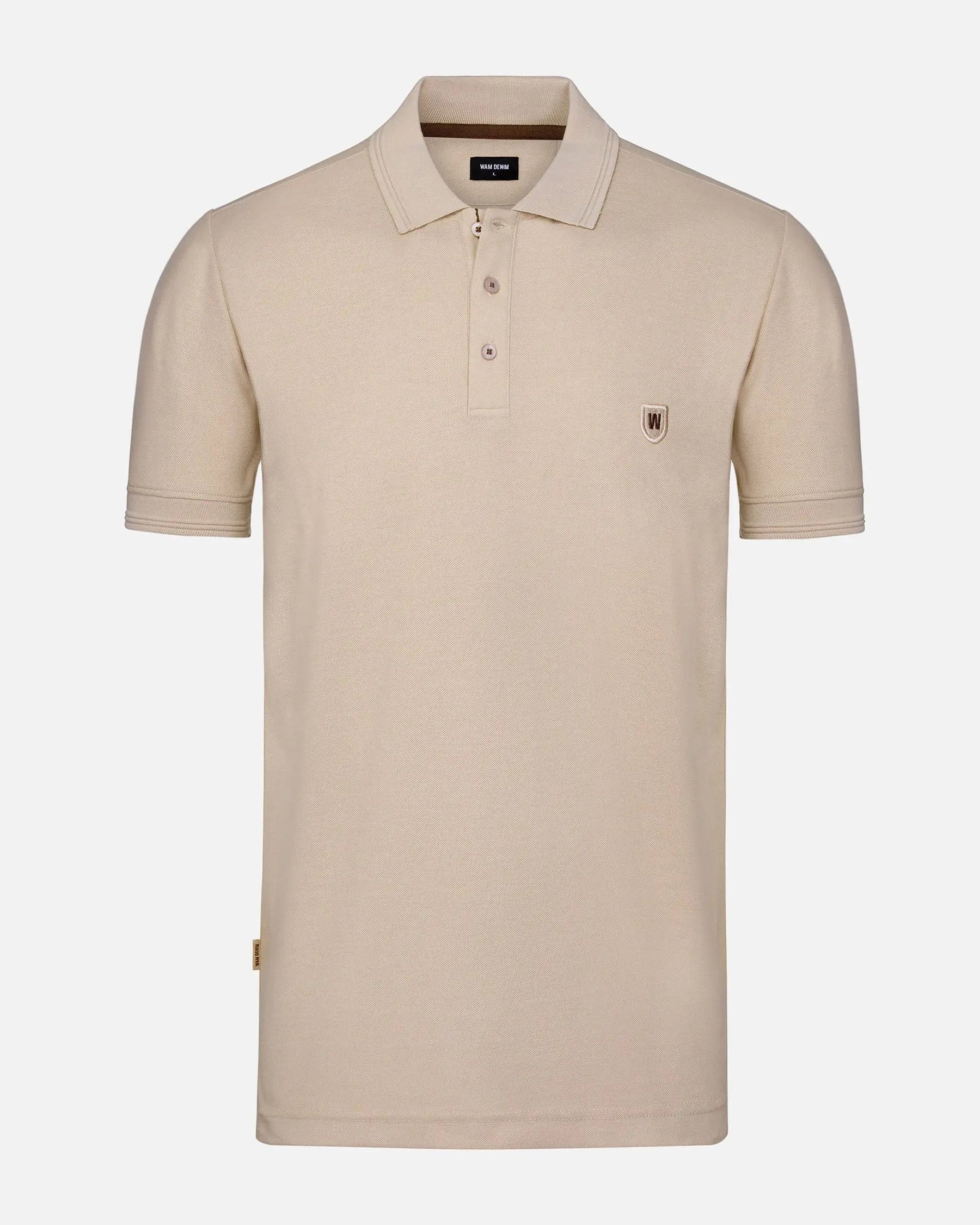 The Ameer Light Beige Polo Wam Denim