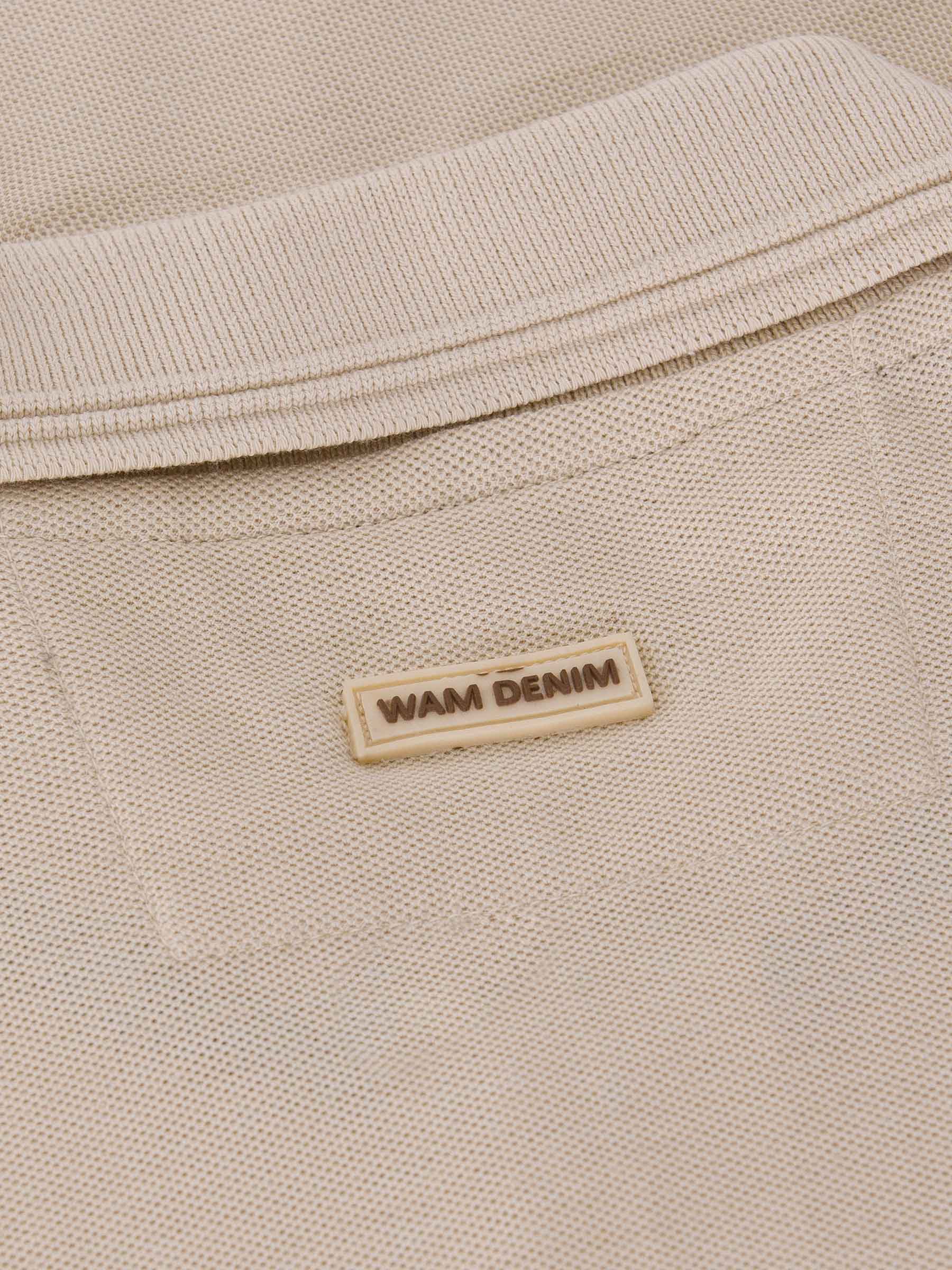 The Ameer Light Beige Polo Wam Denim