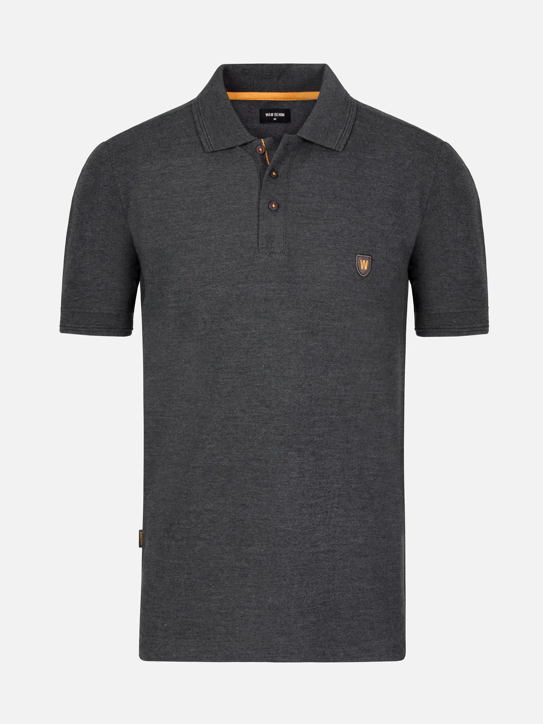 The Ameer Anthracite Polo Wam Denim