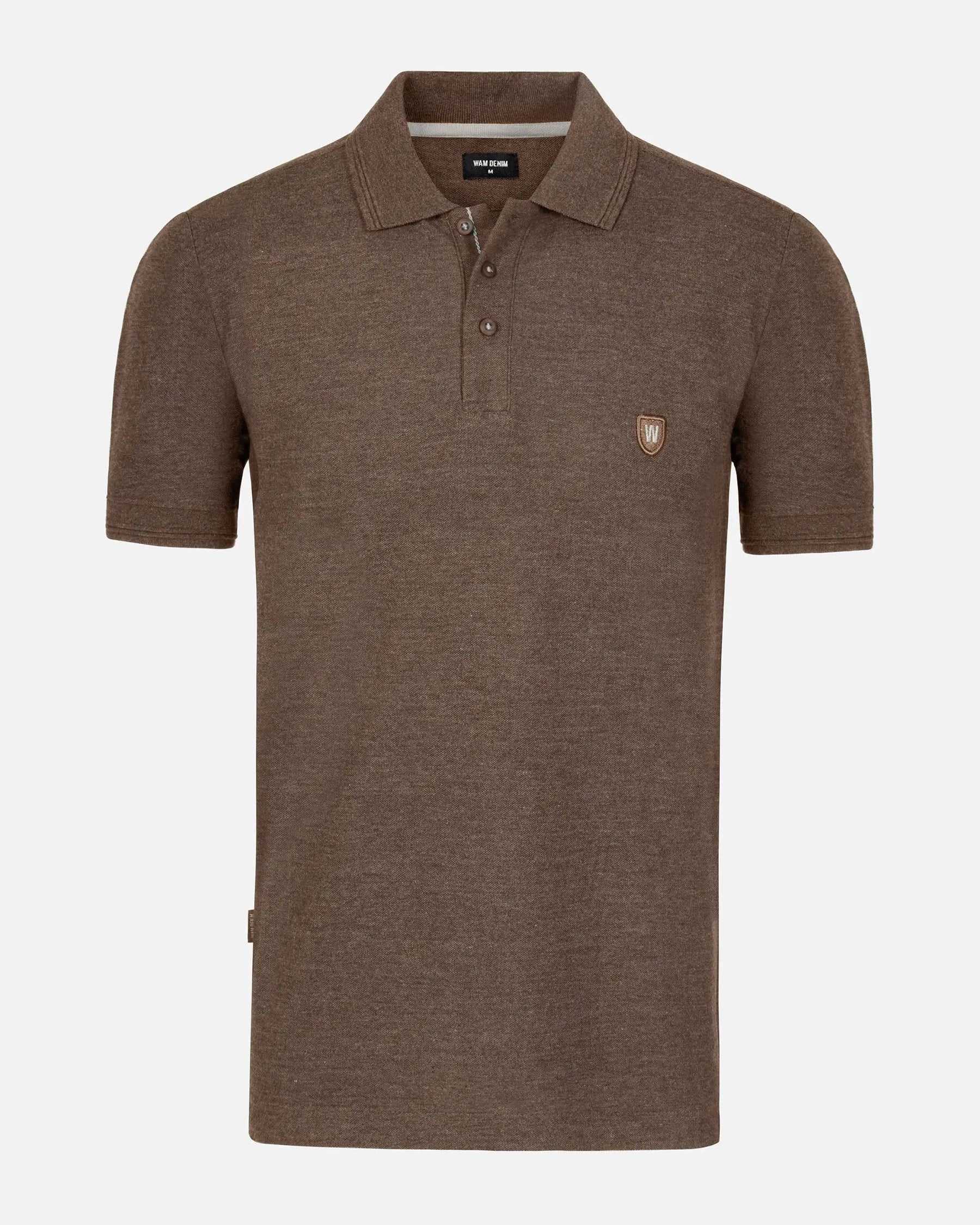 The Ameer Brown Polo Wam Denim
