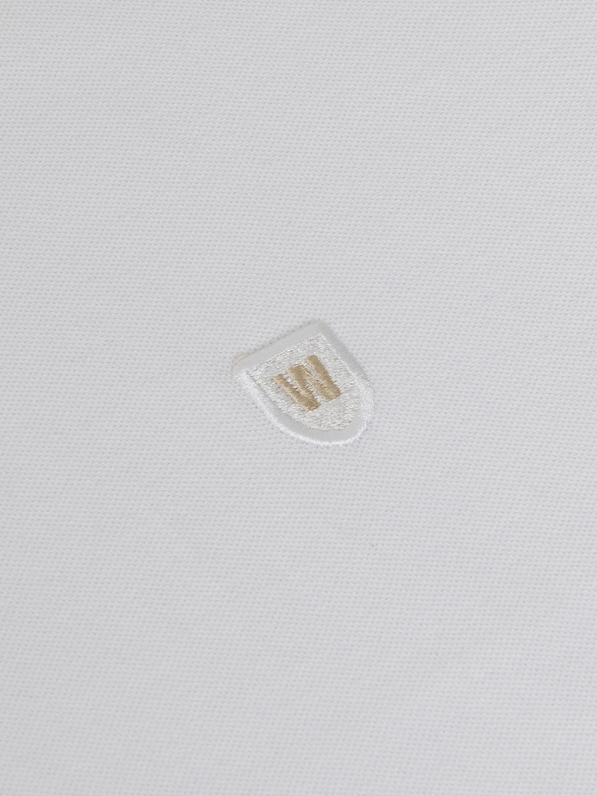 The Ameer White Polo Wam Denim