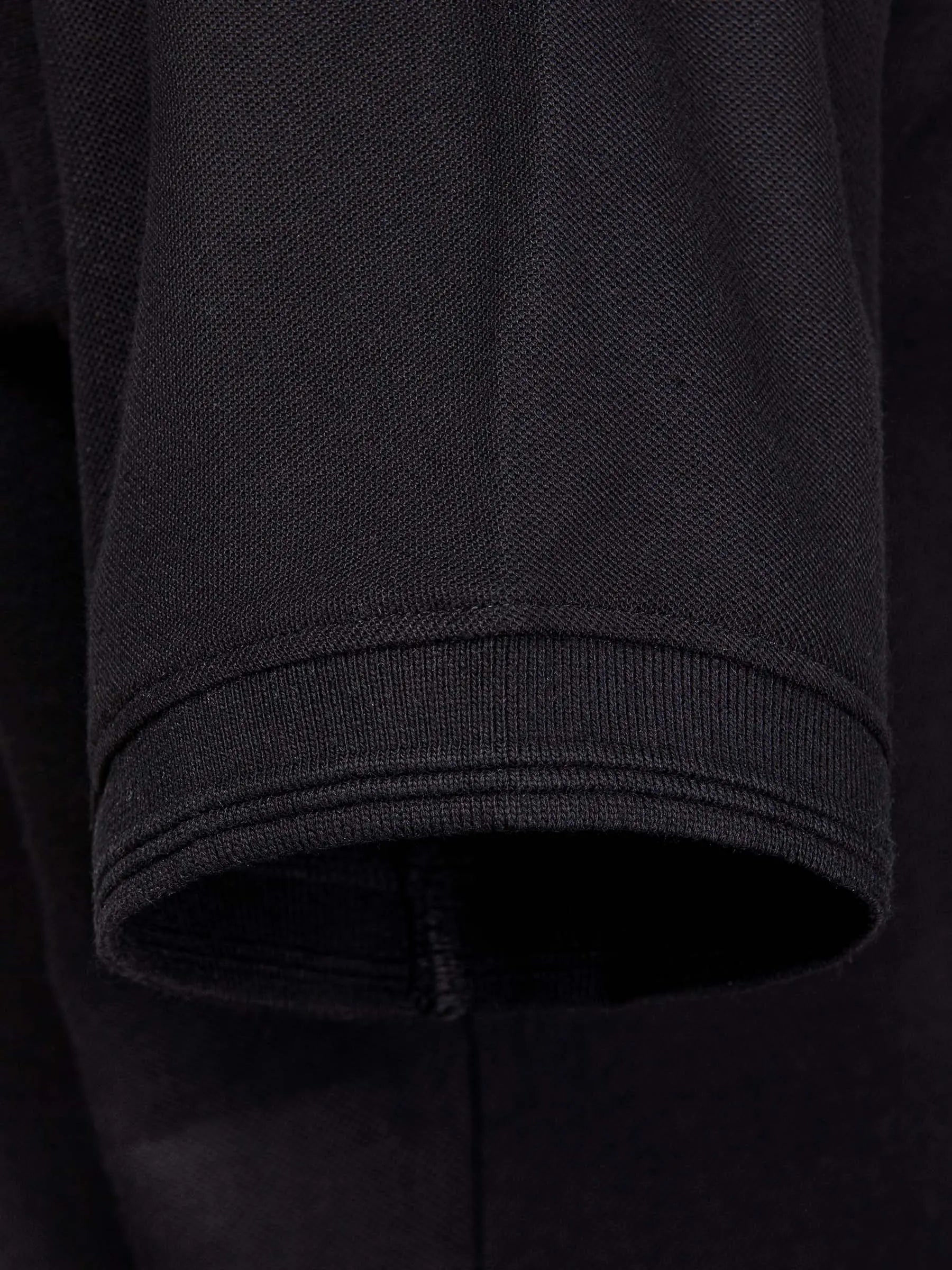 The Ameer Black Polo Wam Denim