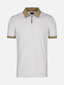 The Damir Beige White Polo Wam Denim