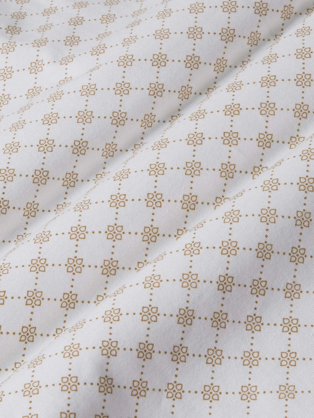 The Damir Beige White Polo Wam Denim