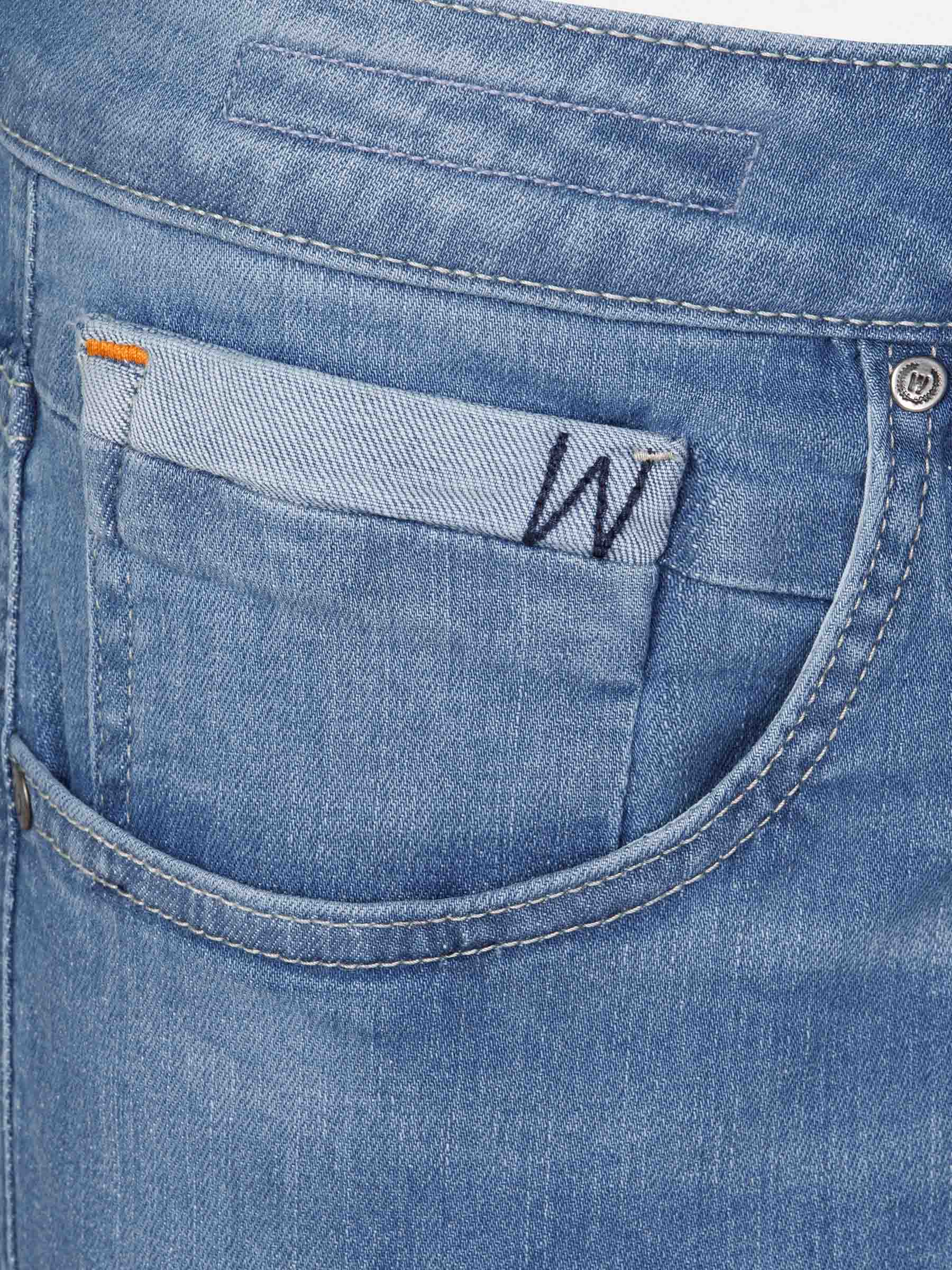 The Brixton Blue Shorts Wam Denim