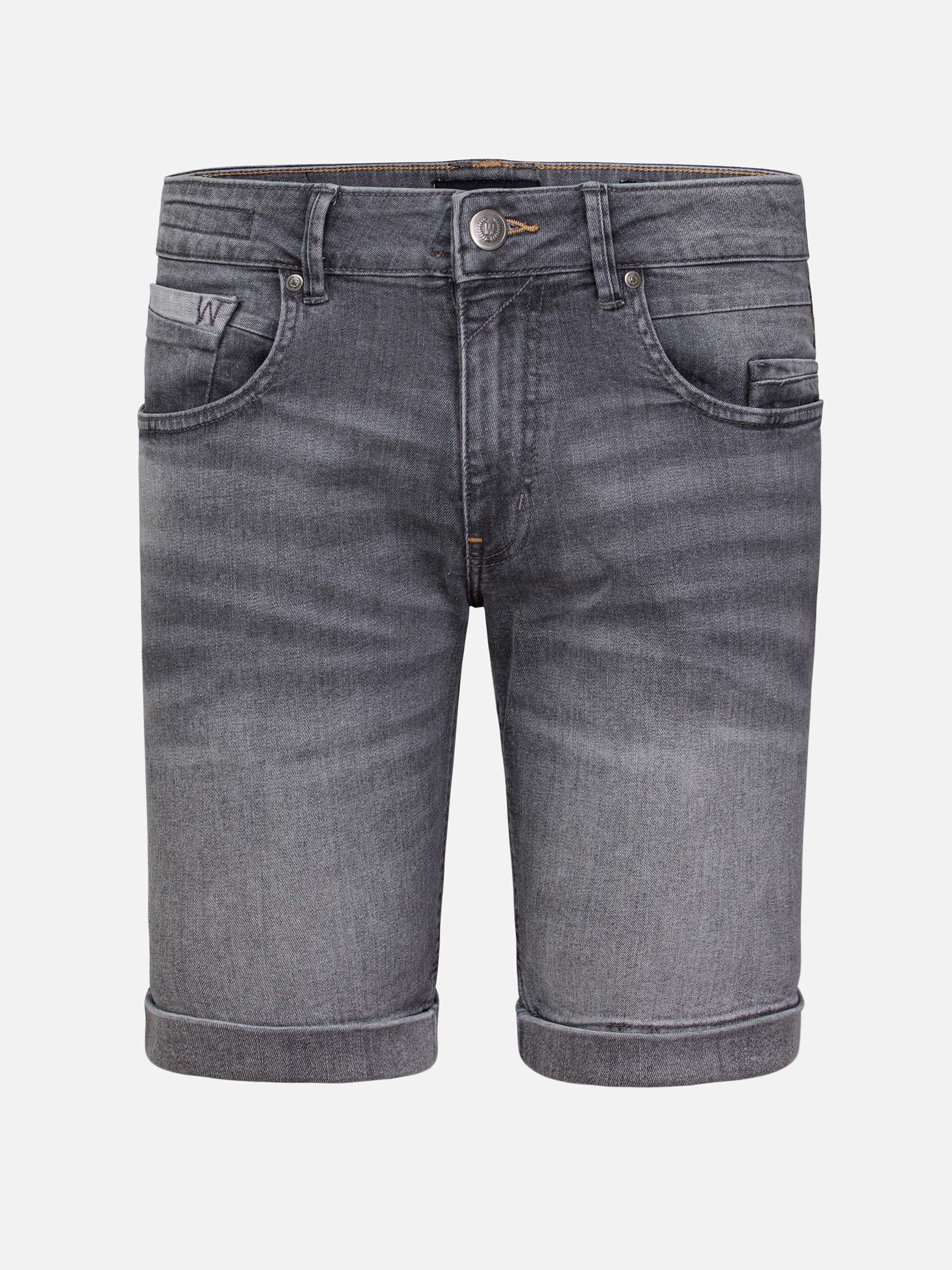 The Brixton Anthracite Shorts Wam Denim